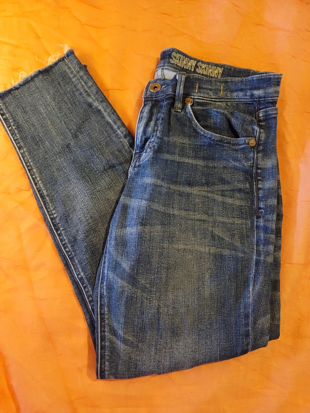 Madewell Navy Skinny Jeans